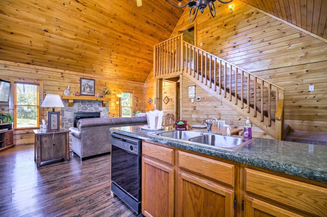 Sevierville Retreat Private Hot Tub And Lake Views! 外观 照片